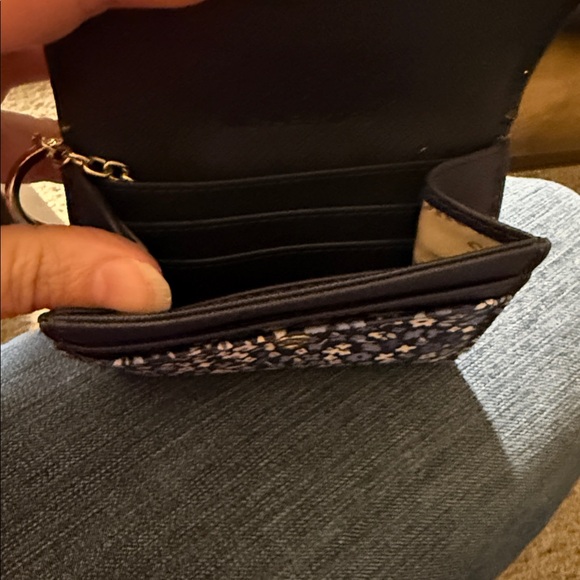 Michael Kors Navy and Floral Clutch & Wallet Set - Picture 9 of 9